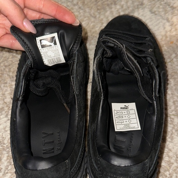 Puma Black Suede Sneakers - Picture 2 of 3